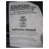 Johnson Transit, Tripod, Laser Receiver, Elevation Stick