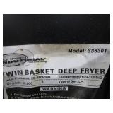 Propane Deep Fryer & Electric Grill Press