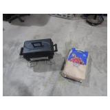 Gas Grill & Bag of Charcoal