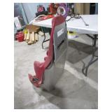 18" Alum Racing Seat, Throttle Pedal, Power Steering Reservoir