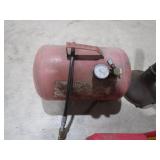 Stands, Air Tank, Gas Jugs