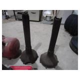 Stands, Air Tank, Gas Jugs