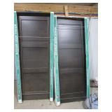 (2) 32" Doors