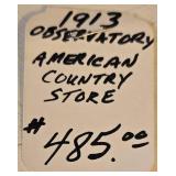 Antique 1913 Jones Line Observatory Clock