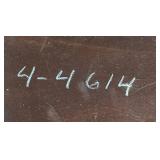 Vintage Hand Painted Low-Profile Drop Leaf Table