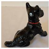 Vintage Glass Scottish Terrier Figurine