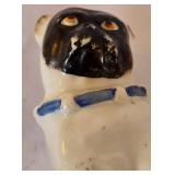 Antique German Pug Figurine