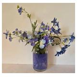 Pretty Periwinkle Soup Bowls + Decorative Display