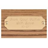 Oak Lectern & Holy Bible