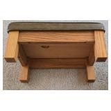 Pair of Oak Foot Stools