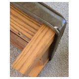 Pair of Oak Foot Stools