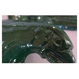 Large Green Painted Eagle Wall Decor