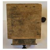 Vintage Coffee Grinder + Brass Bell