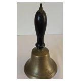 Vintage Coffee Grinder + Brass Bell