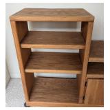 Wood Entertainment Cabinet