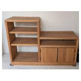 Wood Entertainment Cabinet
