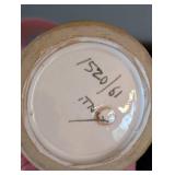 Pair of Painted Ceramic Vases from Italy and Portugal