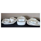 Assorted White Baking Dishes