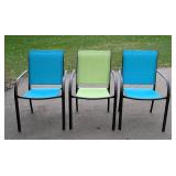 Colorful Patio Chairs