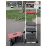 Folding Step Ladder and Stool