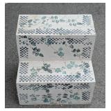 Painted Decorative Wood Steps