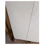 White Metal Storage Cabinet