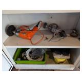 White Metal Storage Cabinet