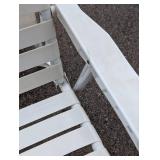 Vinyl Strap Patio Chair Set