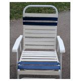 Vinyl Strap Patio Chair Set