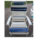 Vinyl Strap Patio Chair Set