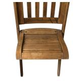Vintage Wooden Folding Chair