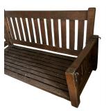 Vintage Wooden Porch Swing