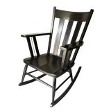 Vintage Black Rocking Chair