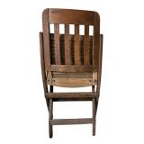 Vintage Wooden Folding Chair