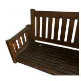 Vintage Wooden Porch Swing