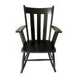 Vintage Black Rocking Chair