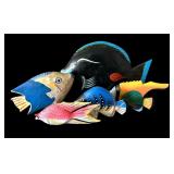 Variety of Vibrant Fish Decor