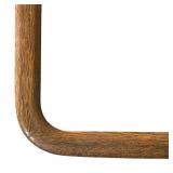 Vintage Oak Wall Mirror