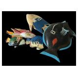 Variety of Vibrant Fish Decor