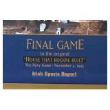 Final Game at Notre Dame Stadium Print