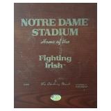 Franklin Mint Notre Dame Fighting Irish Collectable Stadium