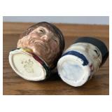 Six Vintage Toby Mugs