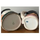 Six Vintage Toby Mugs