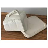 Vintage Covered Cheese Dish