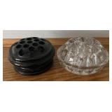 Variety of Floral Frogs