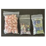 Two Bead Palettes with Beads