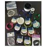 Collection of Crafting Wire and String