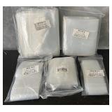 Crafting Baggies in Sizes 6x8, 5x7, 3x4, 3x3 and 2x3 inches