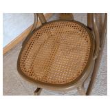 Vintage Cane Seat Rocking Chair