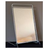 Chrome Freestanding Vanity Mirror